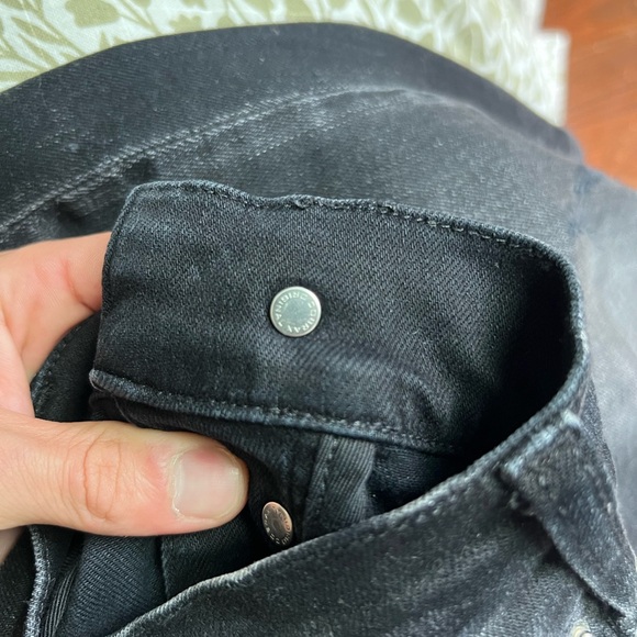 AMIRI Black Distressed Slim Jeans - Picture 4 of 5